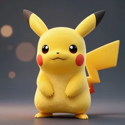 Fine art photo of the Pikachu, you can see a bokeh effect behind the Pikachu, the photo was taken by Annie Leibovitz, photorealistic, matte painting, hyper realistic, concept art, 4k, 8k, cinematic composition, cgsociety, HD, highly detailed, octane render, unreal engine 5, trending on artstation, shaders