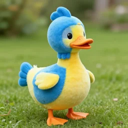 duck wearing a fish custome photography 4 k