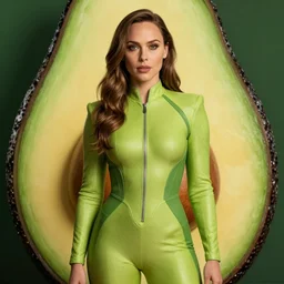 gal gadot inside of a avocado suit, hyperdetailed, artstation, cgsociety, 8 k