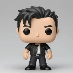 funko pop gustavo fring with half of his face gone. toy design