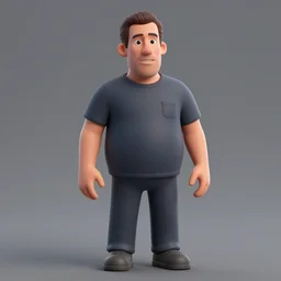 a 3 d model of a adam sandler found in the game files of katamari damacy
