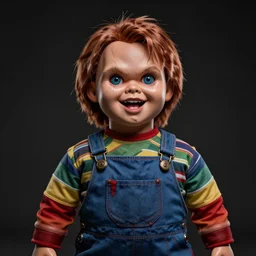 neil armstrong as screaming chucky doll