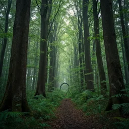 The woods of The Feywild, the spring court, realism, fantasy setting, 8k, highly detailed, contrast, fantastical