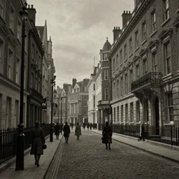 old london street 1888, hyper realism, dark theme enviroment, digital art, airbrush, intricate, epic, depth, artstation, highly detailed, octane render, 8k