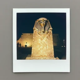 ancient egyptian tomb polaroid photo reel