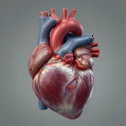 hyper realistic heart medically accurate, fine, highly detailed, 8 k,