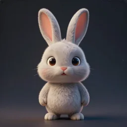 a centered painting of a cartoon rabbit, by craola,, cinematic, beautifully lit 3 d, trending on artstation, octane render, 8 k