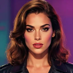 A beautiful portrait of a jacquelyn jablonski as the Ava Lord from movie The Sin City a Dame to Kill For, detailed face, digital art by Eugene de Blaas and Ross Tran, vibrant color scheme, highly detailed, in the style of cinematic, artstation, Greg rutkowski