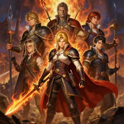 A beautiful digital painting of Fire Emblem Three Houses, by Stanley Artgerm Lau, frank frazetta, Rossdraws, James Jean, gerald brom, Andrei Riabovitchev, Marc Simonetti, and Sakimichan, trending on artstation, SFW version