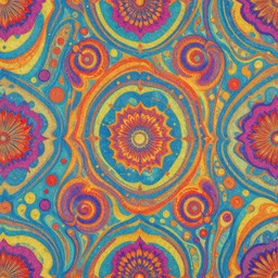 vintage psychedelic wallpaper, acid trip