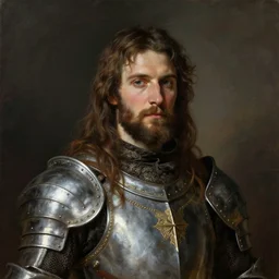 Medieval Warrior Portrait, by Alex Ross