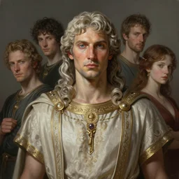 portrait of darius, diffuse lighting, fantasy, intricate, elegant, highly detailed, lifelike, photorealistic, digital painting, artstation, illustration, concept art, smooth, sharp focus, art by john collier and albert aublet and krenz cushart and artem demura and alphonse mucha