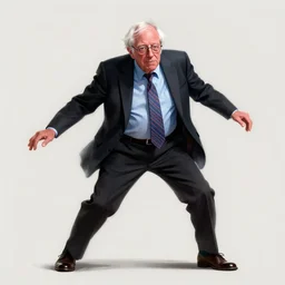 jake gyllenhaal portrays bernie sanders movie poster, dynamic pose, intricate, elegant, highly detailed centered digital painting artstation concept art smooth sharp focus illustration