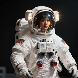 astronaut having a concert