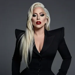 lady gaga photoshoot by nick knight editorial studio lighting Highly realistic. High resolution. Highly detailed. Dramatic. 8k.4k.
