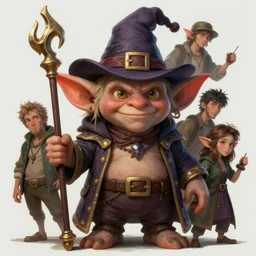 magician goblin, highly detailed, d & d, fantasy, highly detailed, digital painting, trending on artstation, concept art, sharp focus, illustration, global illumination, ray tracing, realistic shaded, art by artgerm and greg rutkowski and fuji choko and viktoria gavrilenko and hoang lap