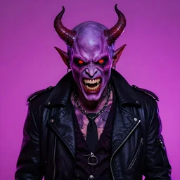 crazy looking psycho demon guy.