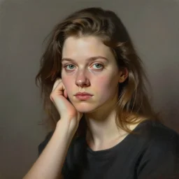 portrait of Jane Jetson, expressive pose, highly detailed, digital painting, smooth, sharp focus, by Jean Auguste Dominique Ingres