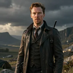 benedict cumberbatch as the medic in team fortress