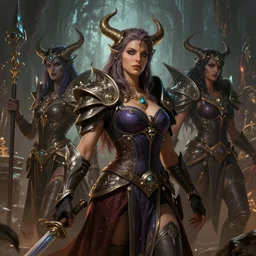 a fantasy comic book style portrait painting of ancient evils - barranca renette tinichole in lord of mysteries, unreal 5, daz, hyper realistic, octane render, rpg portrait, ambient light, dynamic lighting