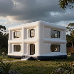inflatable residential building