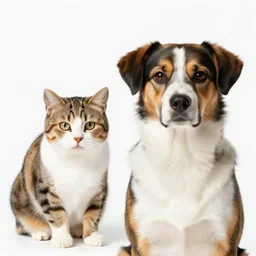 National Geographic photography of a hybrid between a cat and a dog