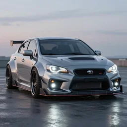 susuki sz custom, wide body, custom bumper, led tech lights, by rob 3 rt design. hdr, 8 k, octane render, volumetric lighting