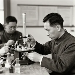 unit 7 3 1, historical photo, japanese in china in 1 9 4 0 s, scientific research, clear photo