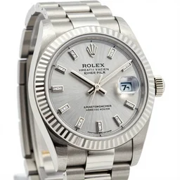rolex day - date platinum meteorite diamond dial reference number 2 2 8 3 9 6 tbr volumetric light, art by christophe vacher