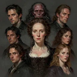 a study of cell shaded portrait of frankenstein, mary shelley, concept art, llustration, post grunge, concept art by josan gonzales and wlop, by james jean, victo ngai, david rubin, mike mignola, laurie greasley, highly detailed, sharp focus, alien, trending on artstation, hq, deviantart, art by artgem