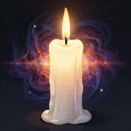 candle supernova symmetrical, highly detailed, digital art, sharp focus, trending on art station, anime art style