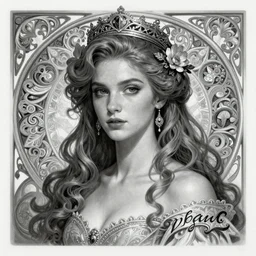 Faye Valentine, fantasy, intricate, elegant, highly detailed, digital painting, artstation, concept art, matte, sharp focus, illustration, art by Artgerm and Greg Rutkowski and Alphonse Mucha