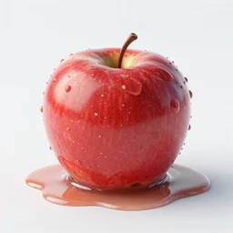 A melting apple, Octane Render