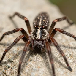 close up of a spider