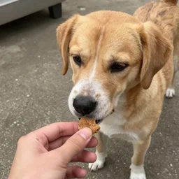 the bad dog didn't get a treat