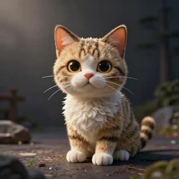 Sushi cat, sharp focus, a cat made of Shush, photography by Artgerm and Greg Rutkowski and WLOP