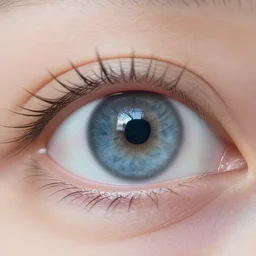 macro photo of a human eye, wide open, blue iris, eyelashes, macro photography, beautiful, sharp focus, full color, high quality, 4 k,