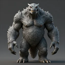 giant monsters standing, full body, facing forward, fine detail, trending on artstation, by sylvain sarrailh
