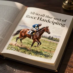 a magic book with all the secrets of horse race handicapping