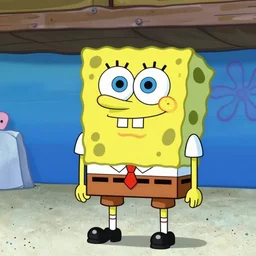 gangsta spongebob with his hands in his pockets, 2 0 1 0 s meme