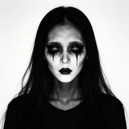nightmare, black and white