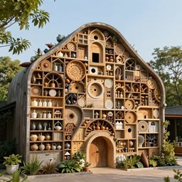 insect hotel designed by Zaha Hadid