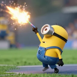 minion firing a javelin missile