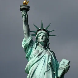 The Statue of Liberty as Hermione Granger