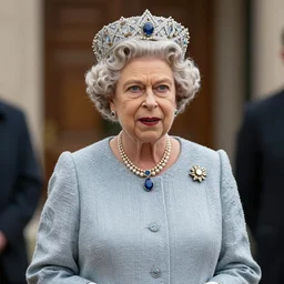 The Queen of England in the terminator movies, 4k UHD, trending
