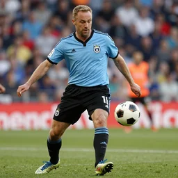 photo of Saul Goodman as a soccer player