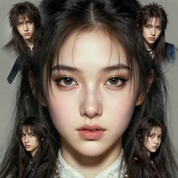 pop surrealism, rococo, final fantasy young female seductive - fine - face, pretty face, key visual, realistic shaded perfect face, fine details by stanley artgerm lau, wlop, mark ryden, andrei riabovitchev, marc simonetti, and sakimichan, trending on artstation