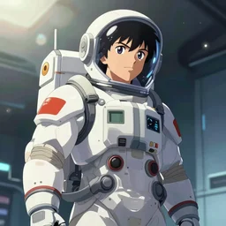 👨‍🚀, anime style, greg rutkowski, trending on artstation, cinematic