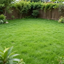 alone in the backyard