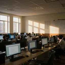 computer school at the Saint-Petersburg Russia Leningrad